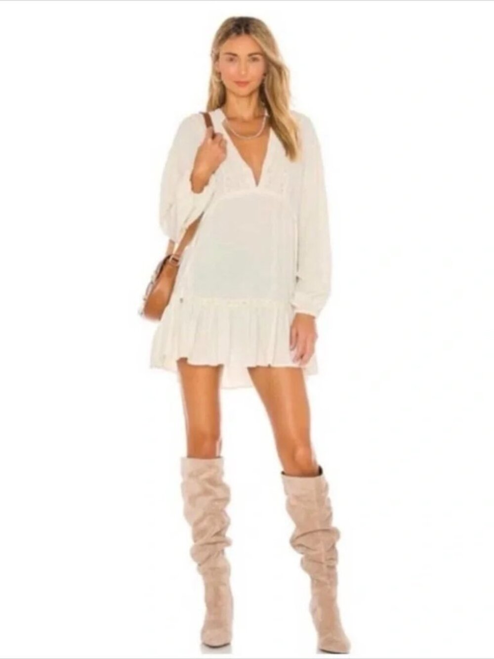 Free People Rugged Beauty Mini Dress NWT
